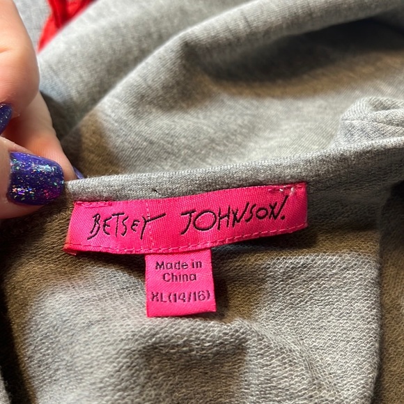 Betsey Johnson Red Sequin Lips Dress - Picture 5 of 5